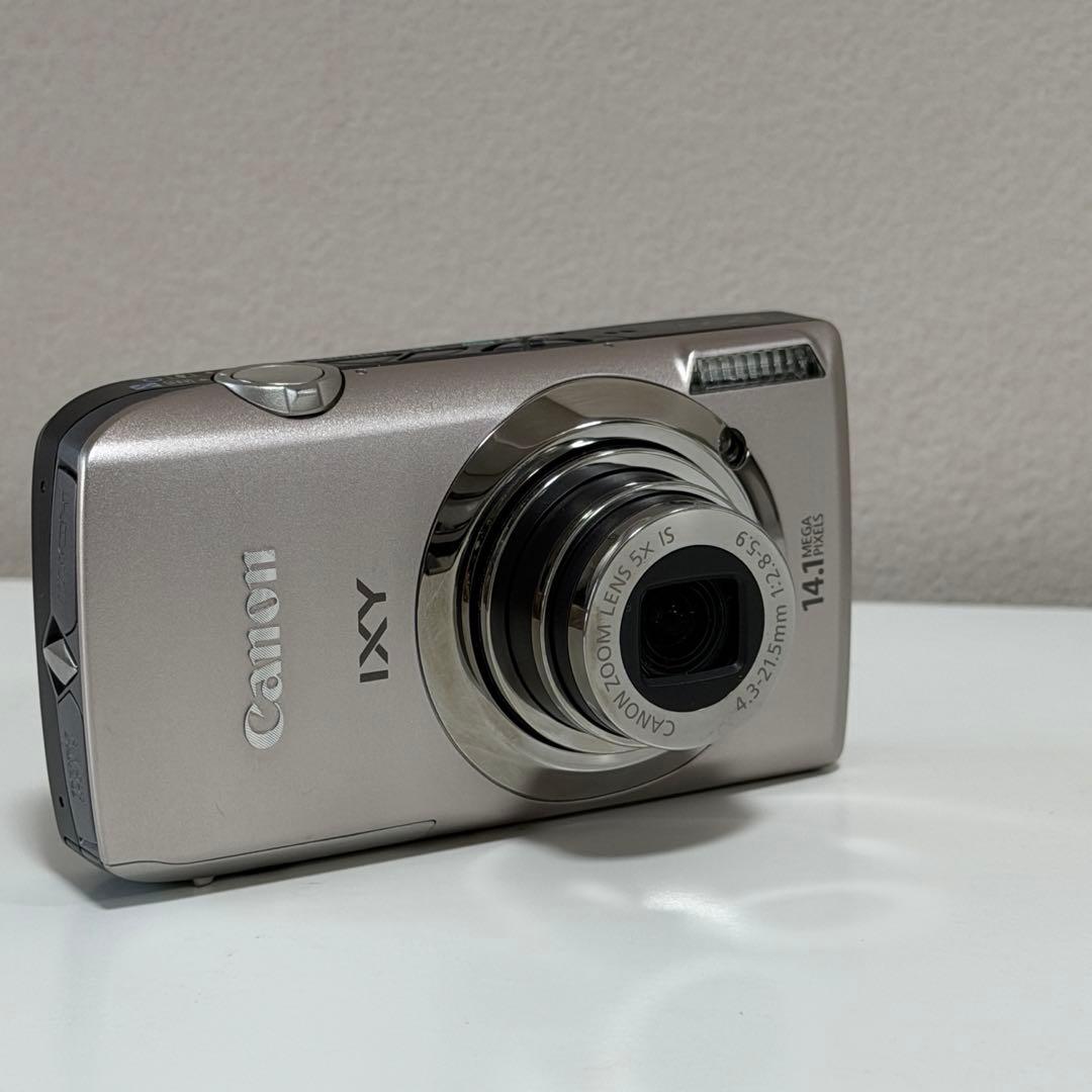 【超美品】Canon キャノン IXY 10S シルバー コンデジ 動作確認済