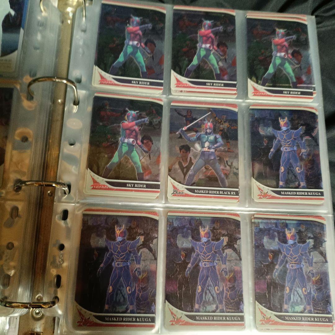 仮面ライダー　カード　トレカ　3D アギト　アマゾン　ストロンガー　風見志郎