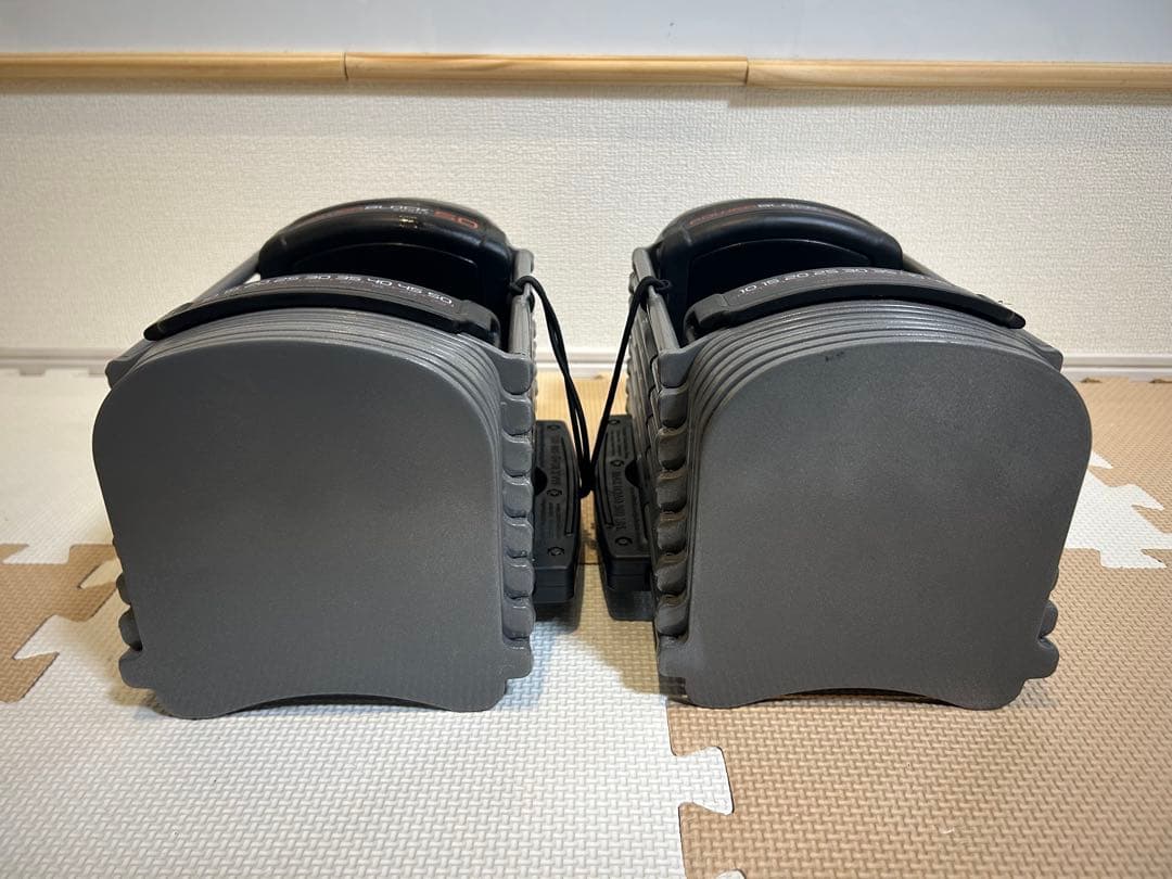 パワーブロック　ダンベル　ペア　可変式　22キロ　中古　美品