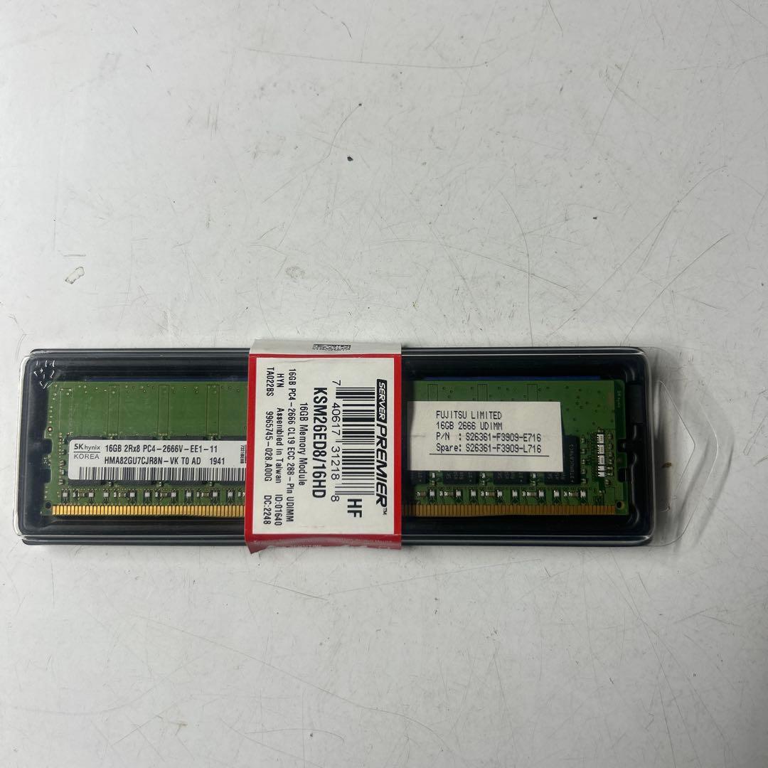 SK Hynix製16GB DDR4 HMA82GU7CJR8N-VK）