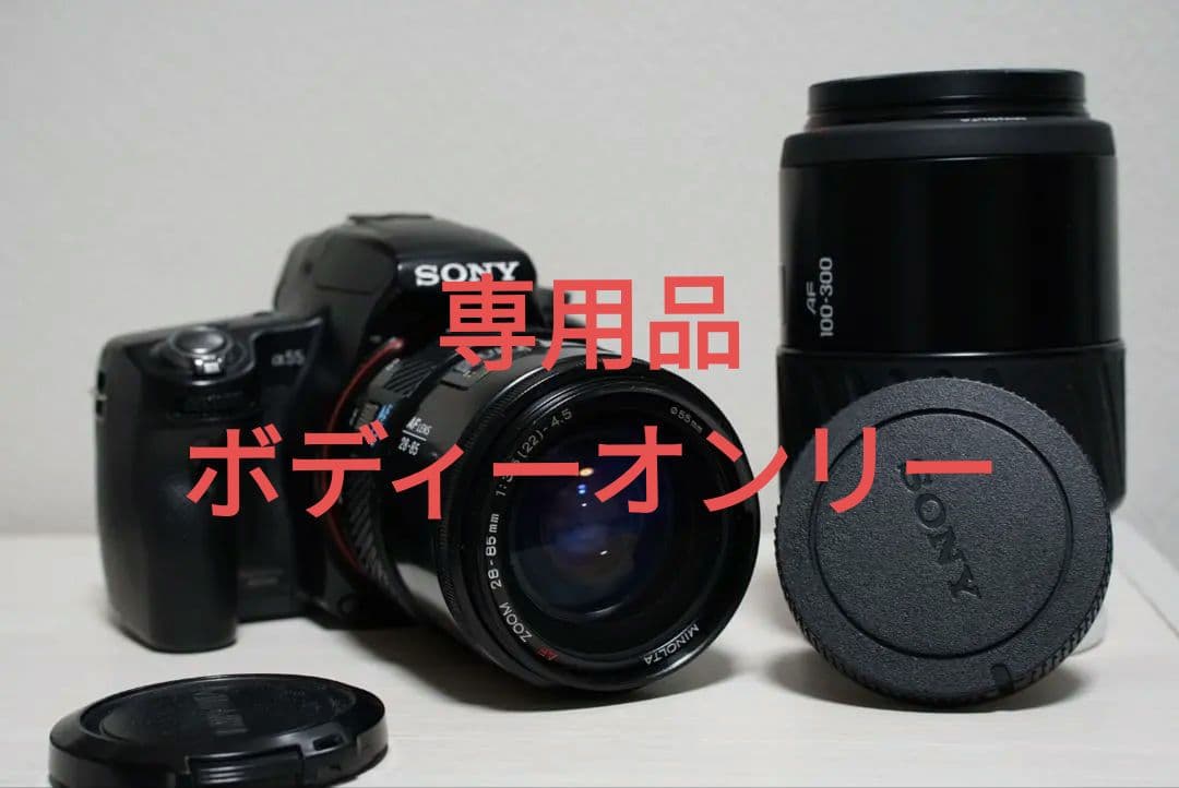 SONY α55 デジタル一眼レフカメラセット