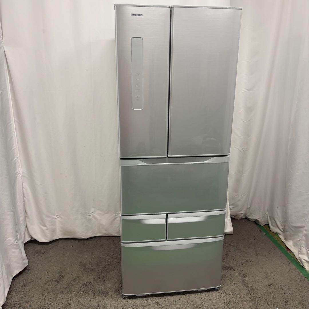 240❤️　冷蔵庫　東芝　500ℓ-600ℓ　大型　フレンチドア　中古　設置無料