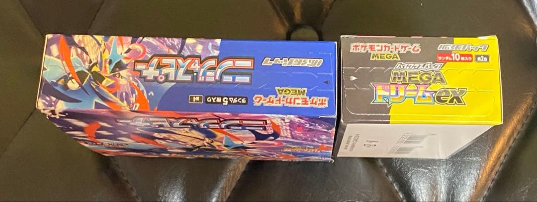 ポケカ　ニンジャスピナーシュリンクなし　MEGAドリームexシュリンクなし