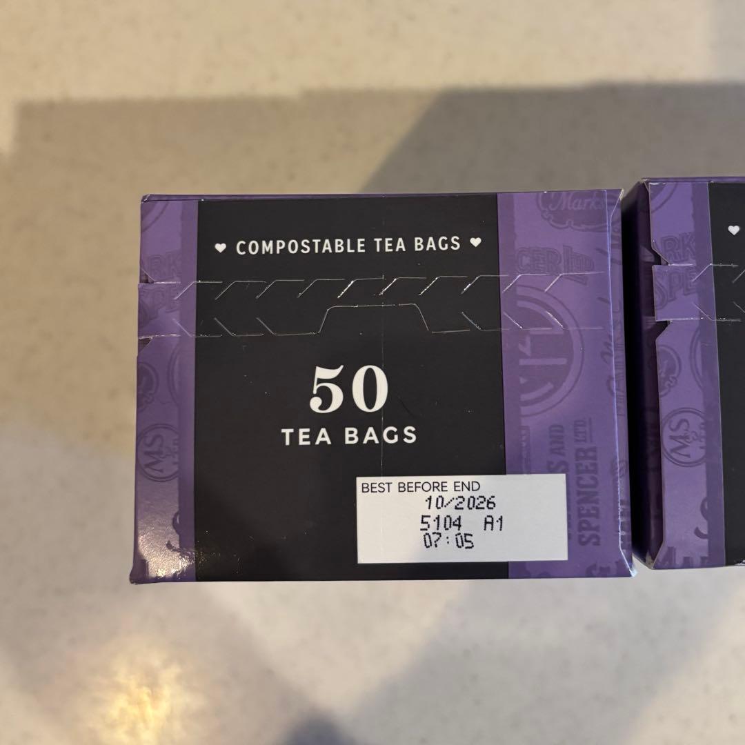 マークス&スペンサー Earl Grey 50個入り　アールグレイ　4個セット