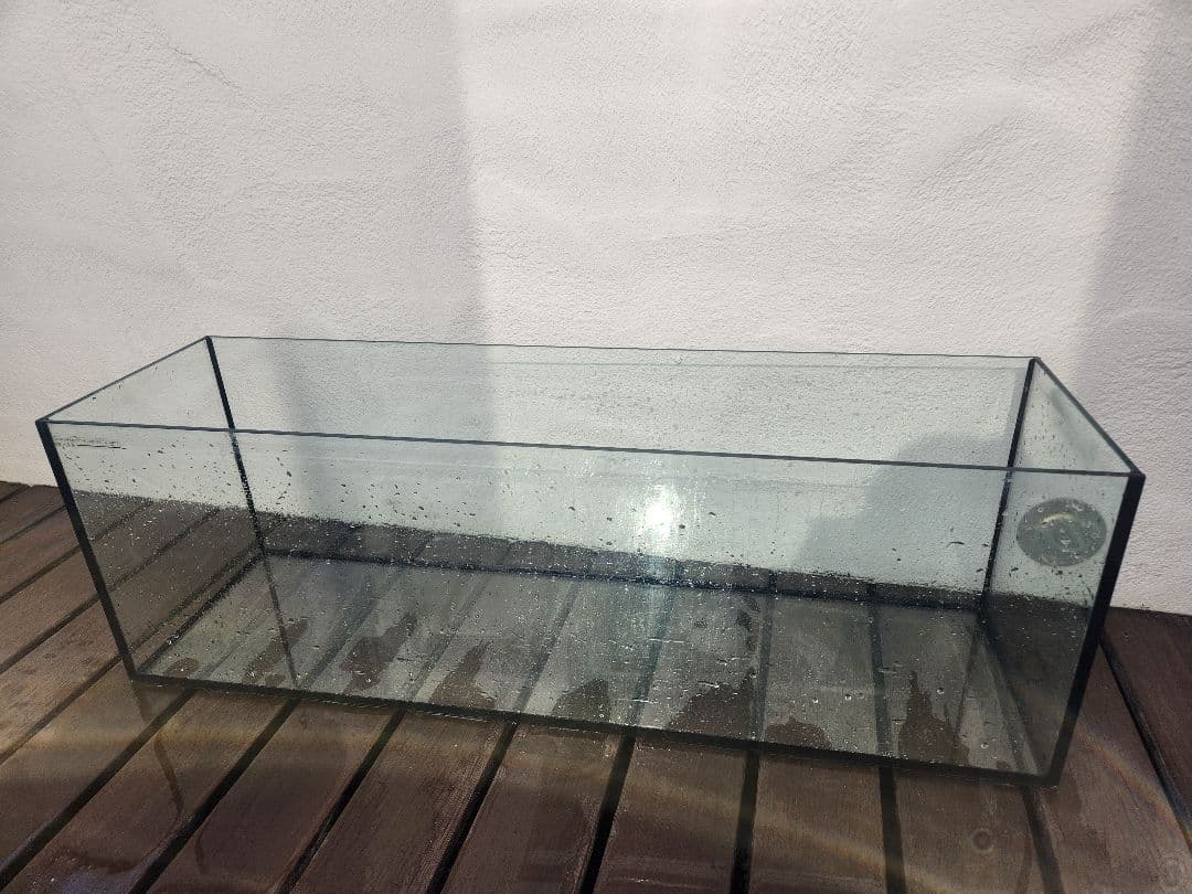 ガラス　スリム水槽　幅90cm　高30cm　奥25cm