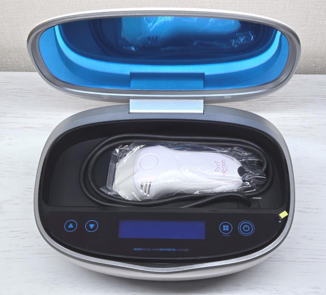 【使用僅少/付属品全付】脱毛器 ケノン 7.1 眉毛脱毛器付 パールホワイト