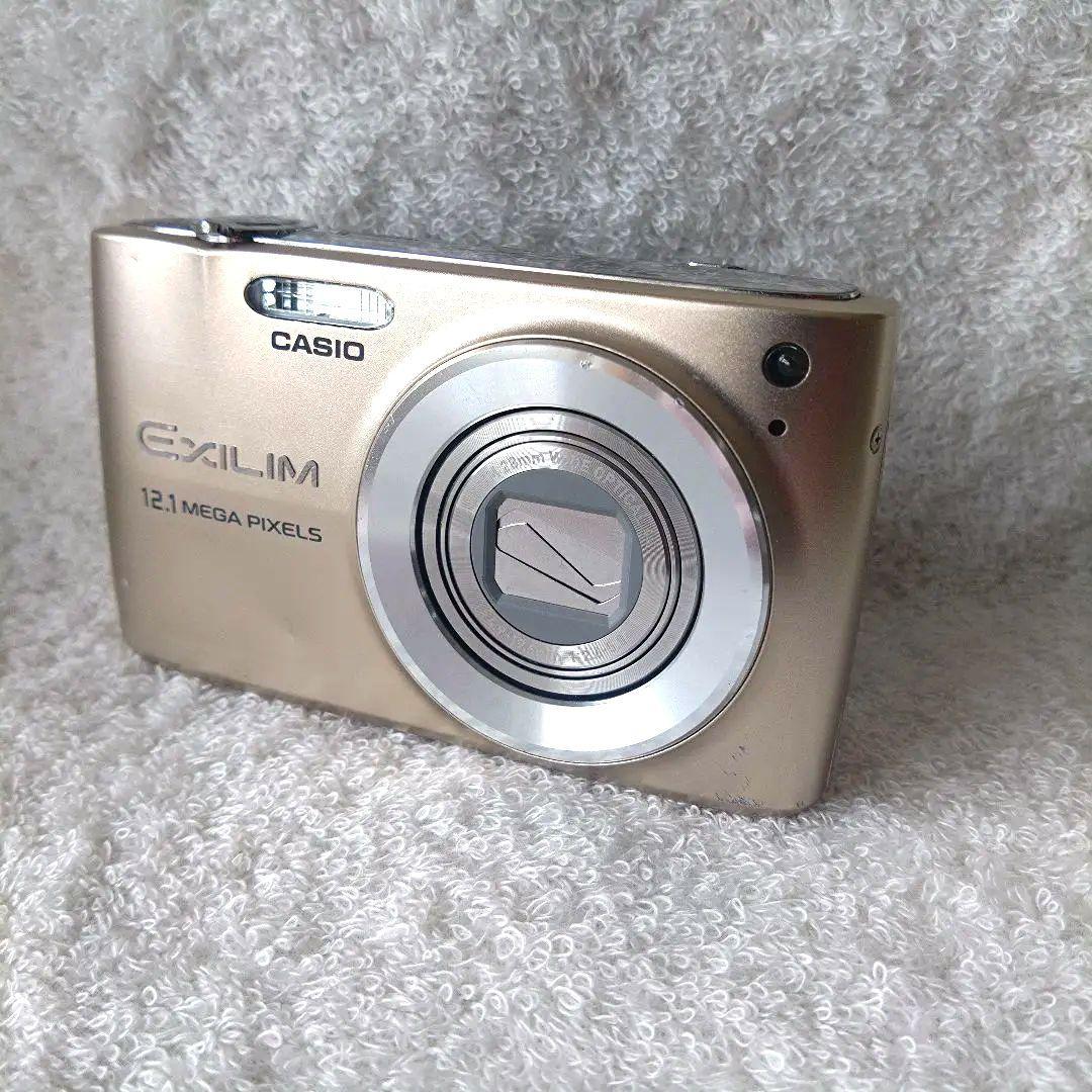 【動作確認済】CASIO カシオ EXILIM EX-Z400ゴールド