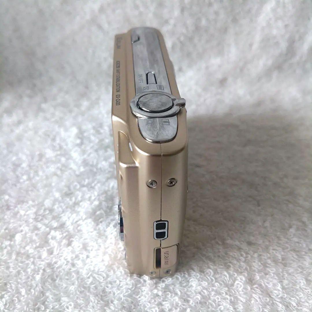 【動作確認済】CASIO カシオ EXILIM EX-Z400ゴールド