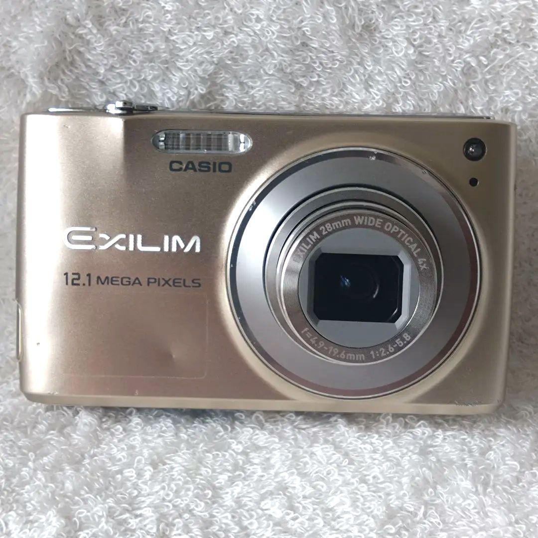 【動作確認済】CASIO カシオ EXILIM EX-Z400ゴールド