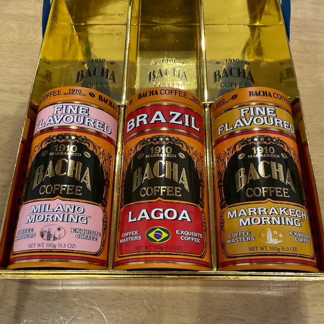 新品未使用品 Bacha Coffee 3缶 箱入り