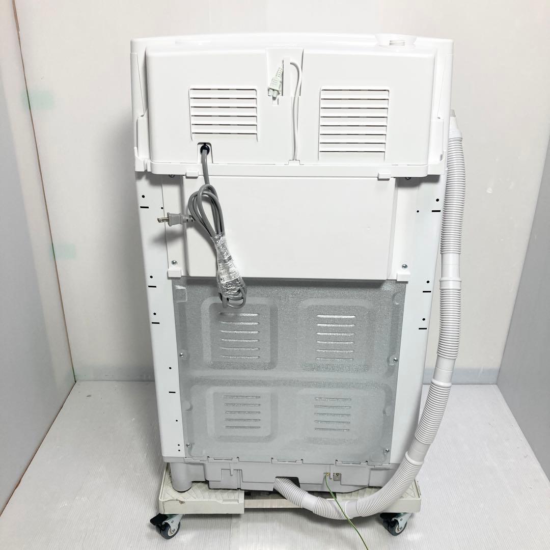 極美品 SHARP 縦型洗濯乾燥機 8kg ES-TX8K-W 2025年製