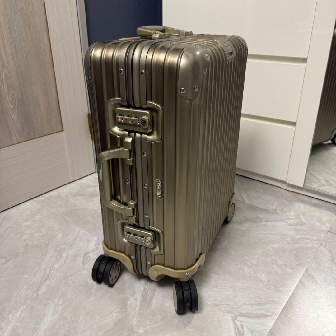RIMOWA　リモワ　シャンパンゴールド　45L 希少品