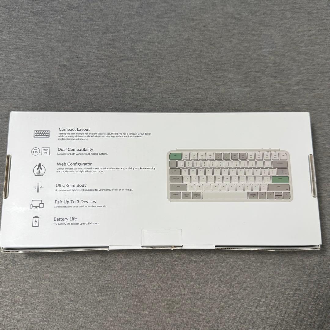 【極美品】Keychron B1 Pro ワイヤレスキーボード US配列