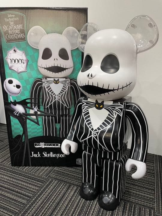 新品ナイトメア　ジャック　Jack Skellington 1000％