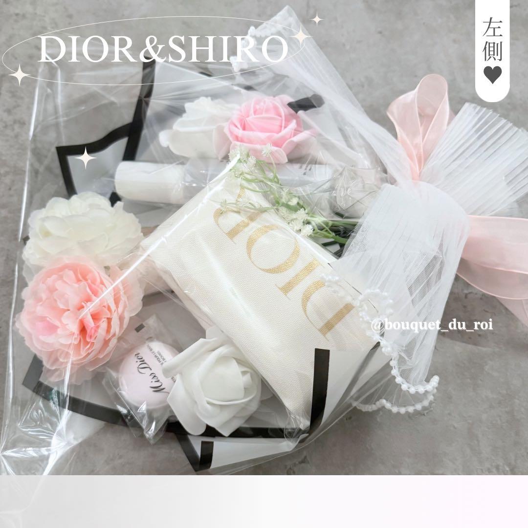 コスメブーケ 結婚式 誕生日 プレゼント DIOR SHIRO 12-16