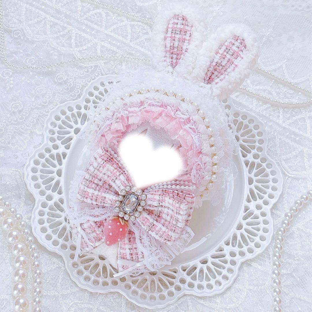 milky berry bunny ぬい服 着ぐるみ 11〜12㎝ぬい服