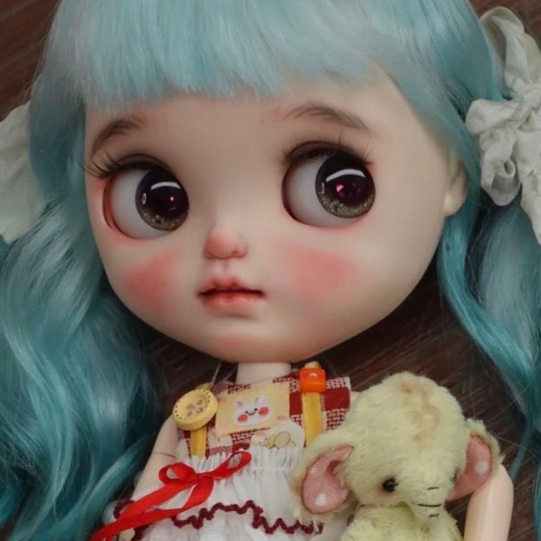 作家様カスタムブライス 人形 キラキラ 微笑みちゃん 優しい フルセット