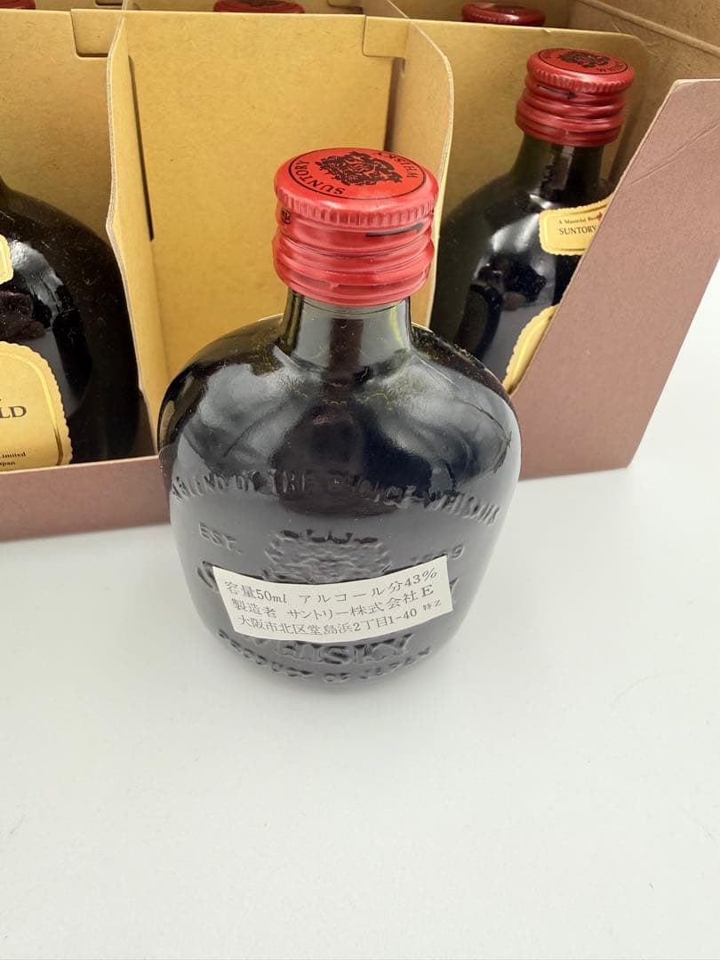 サントリー オールドウイスキー ミニボトル 50ml 12本セット（1ケース）