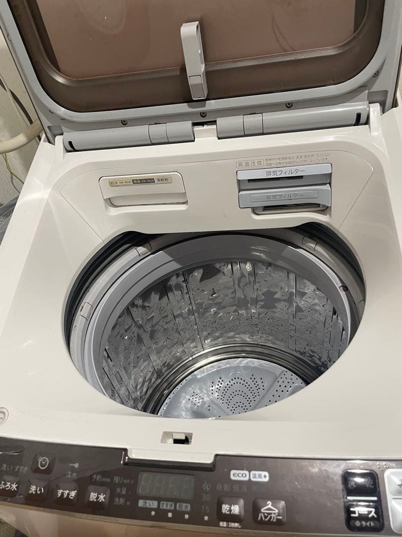 【送料込み】SHARP 縦型洗濯機 10.0kg 本体 シャープ