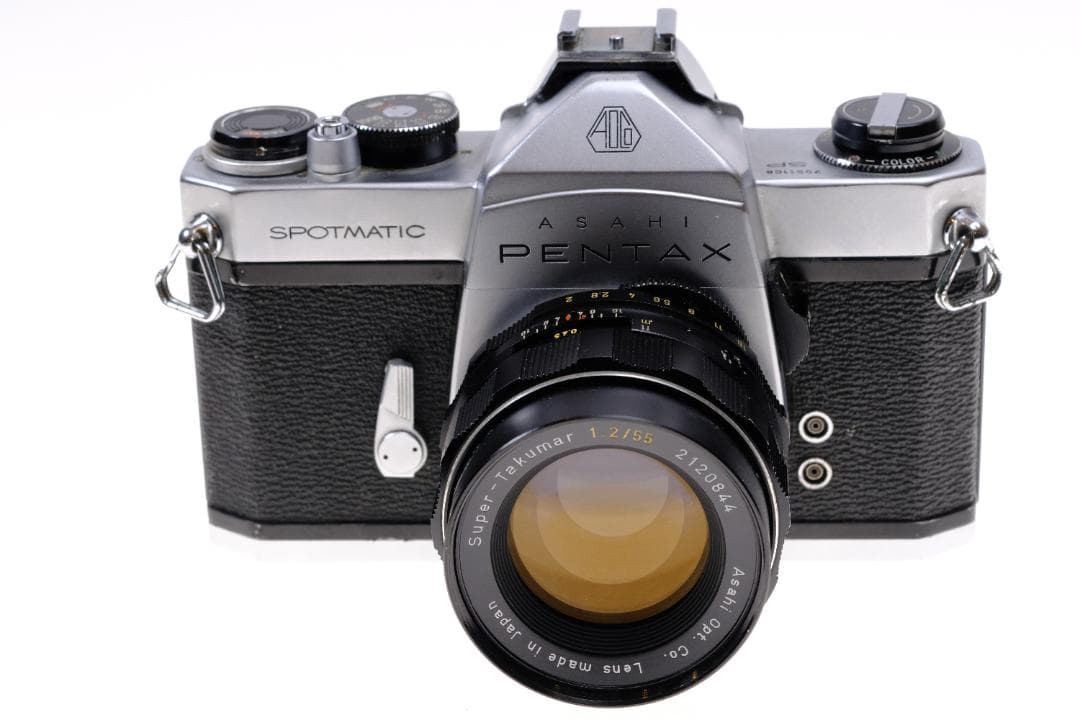 PENTAX SP + 55mm f/2 【露出計動作・モルト交換済】