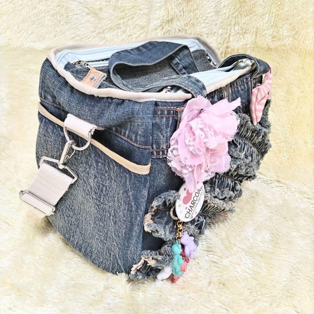 CHARCOAL キャリーバッグ ペットキャリー チャコール 犬 猫 ペット用品