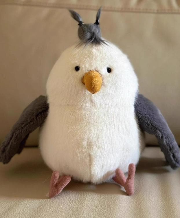 カモメのぬいぐるみ