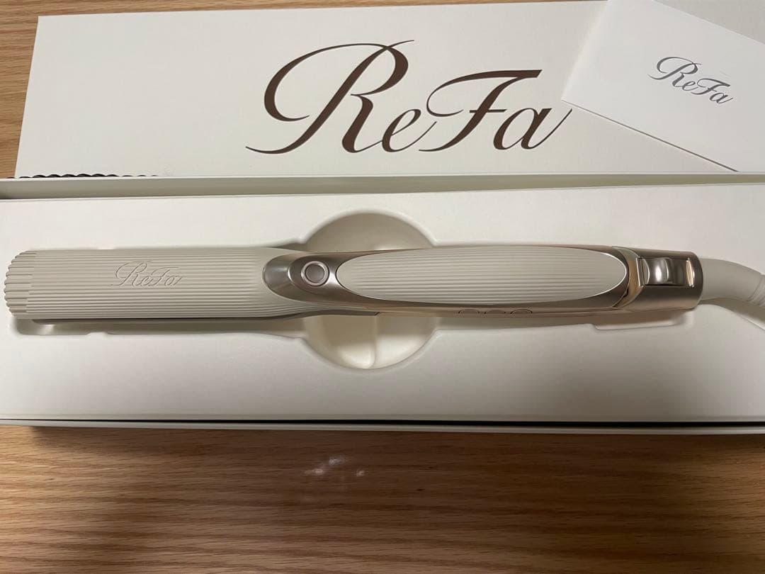 【極美品】 ReFa ストレートヘアアイロンプロ　アイボリー