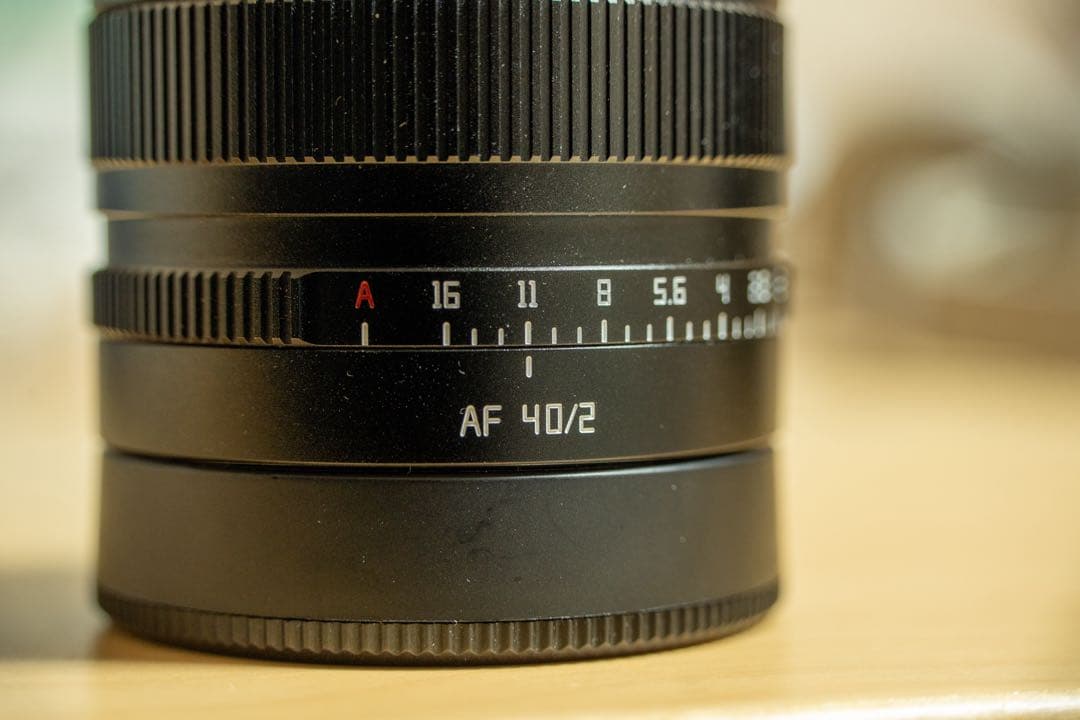 TTArtisan 40mm F2 単焦点レンズ Eマウント
