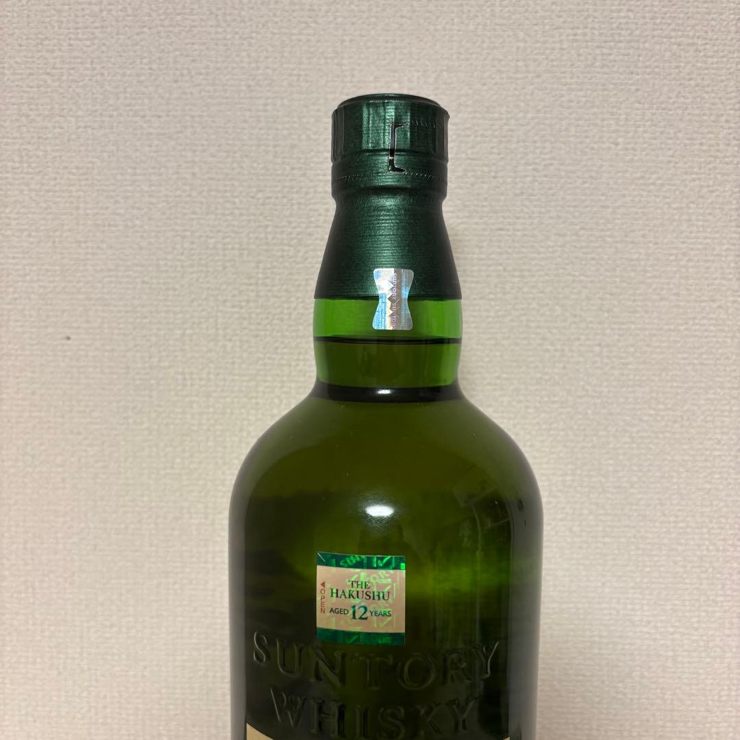 サントリー 白州12年 シングルモルトウイスキー 700ml 新品未開封