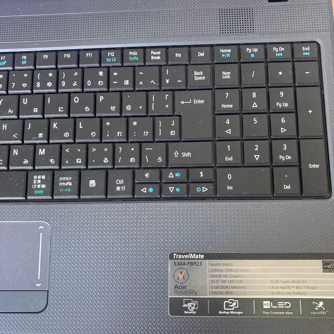 Acer ノートパソコン TravelMate5344series