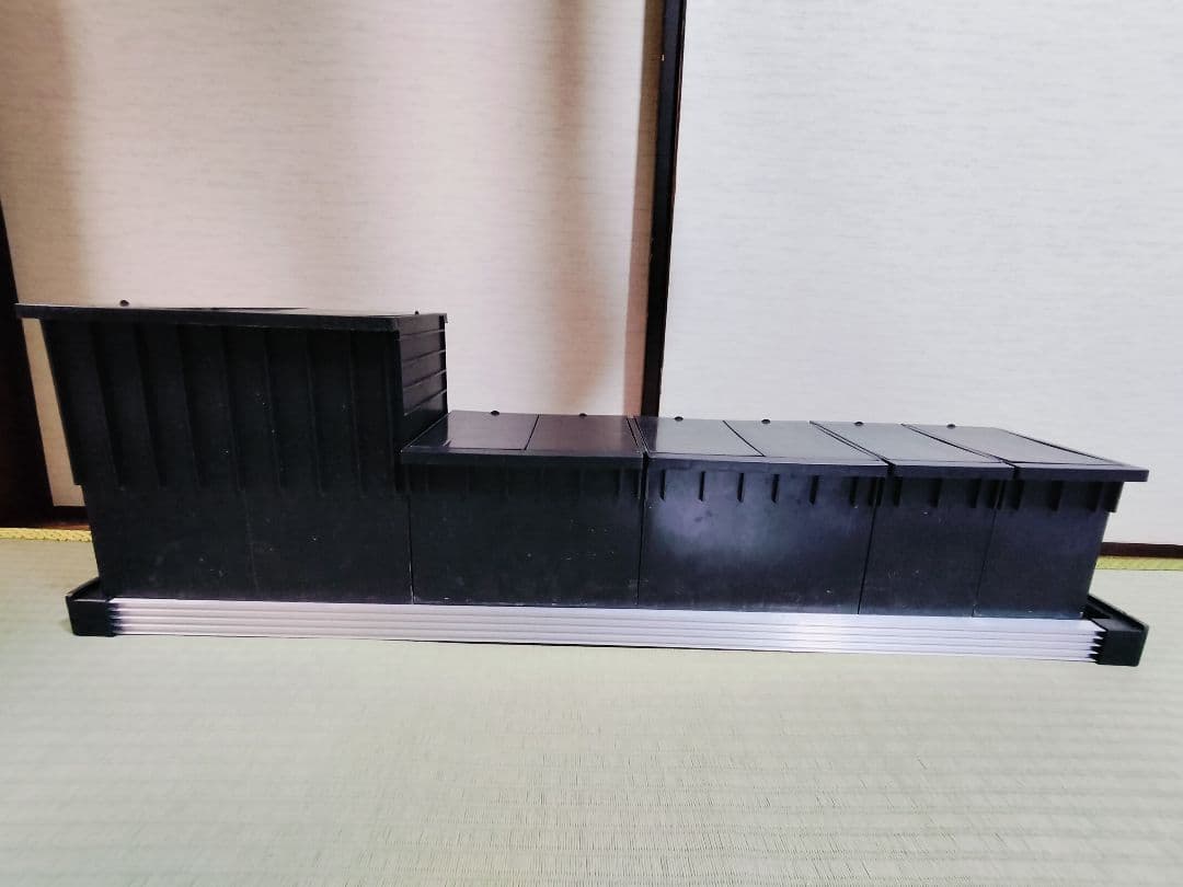 90cm水槽用上部フィルター ウールbox付き ろ材 水槽