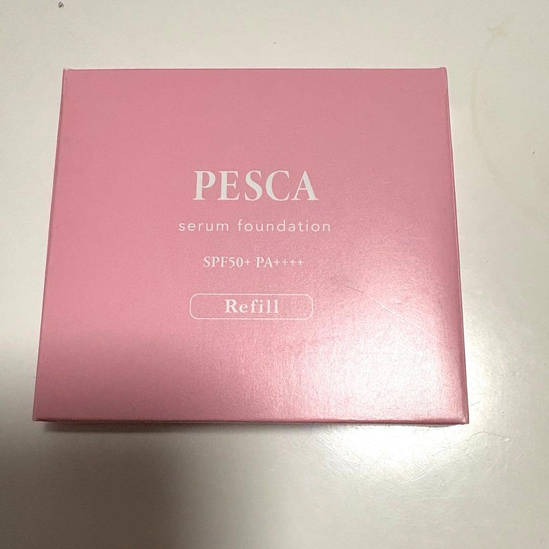ペスカ　薬用セラムファンデーション本体とレフィルのセット