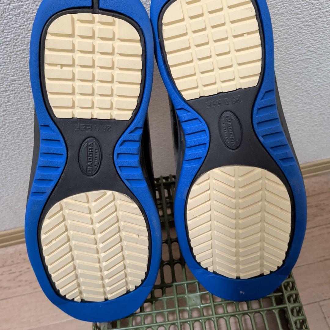 DIADORA プロテクティブスニーカー ブラック/ブルー