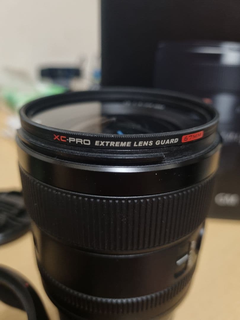 SONY FE 24mm F1.4 GM　SEL24F14GM プロテクター付き
