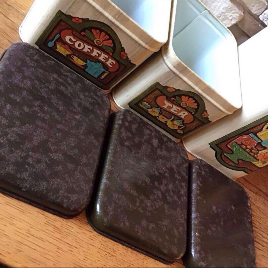 アメリカン ビンテージ キャニスター缶 キッチン雑貨