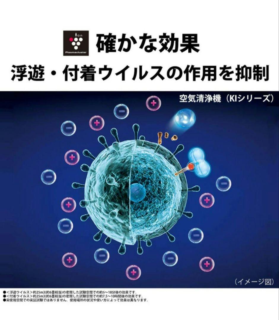 【新品未使用】SHARP KI-RX75-W プラズマクラスター空気清浄機
