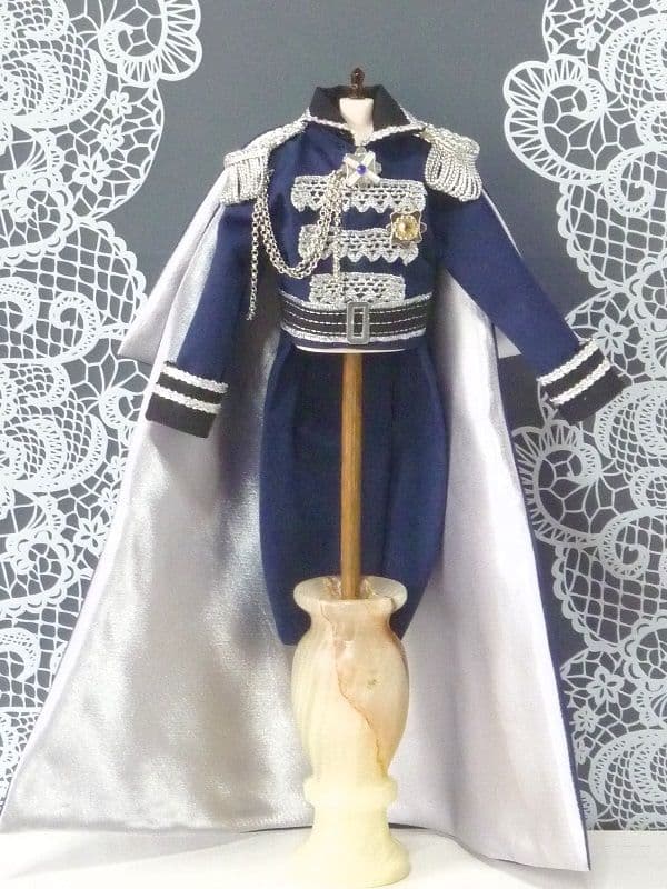 宝塚歌劇 男役衣装風 『アンドレ紺色軍服』②