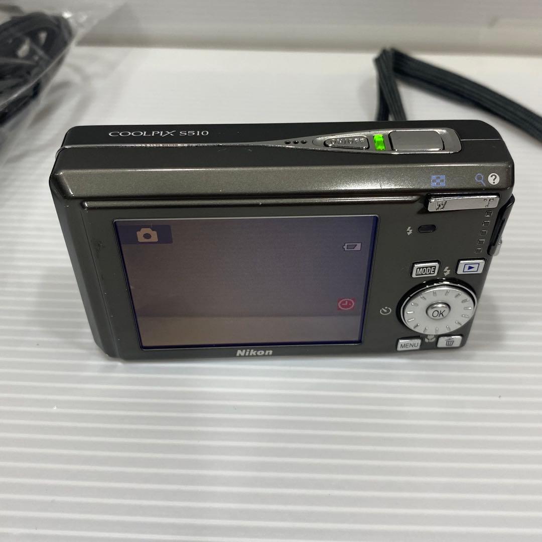【希少・動作良品】Nikon COOLPIX S510 エモい写りの人気モデル