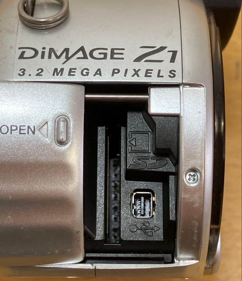 【通電確認済】コニカミノルタ DiMAGE Z1 デジタルカメラ
