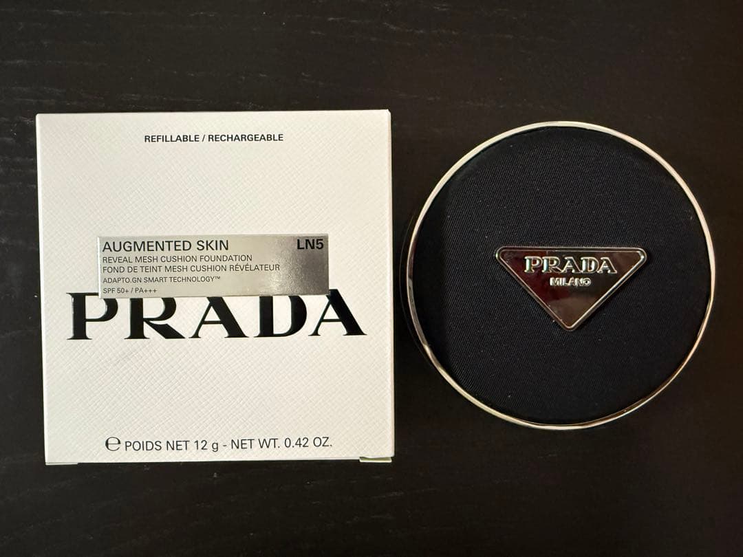 美品☆PRADA☆ プラダ メッシュ クッション