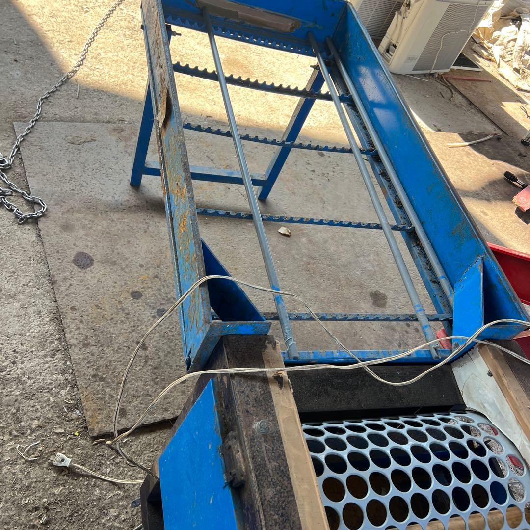 梅選果機 形状選別 3連 ドラム 100V 中古 うめ ウメ 選果機 選別機
