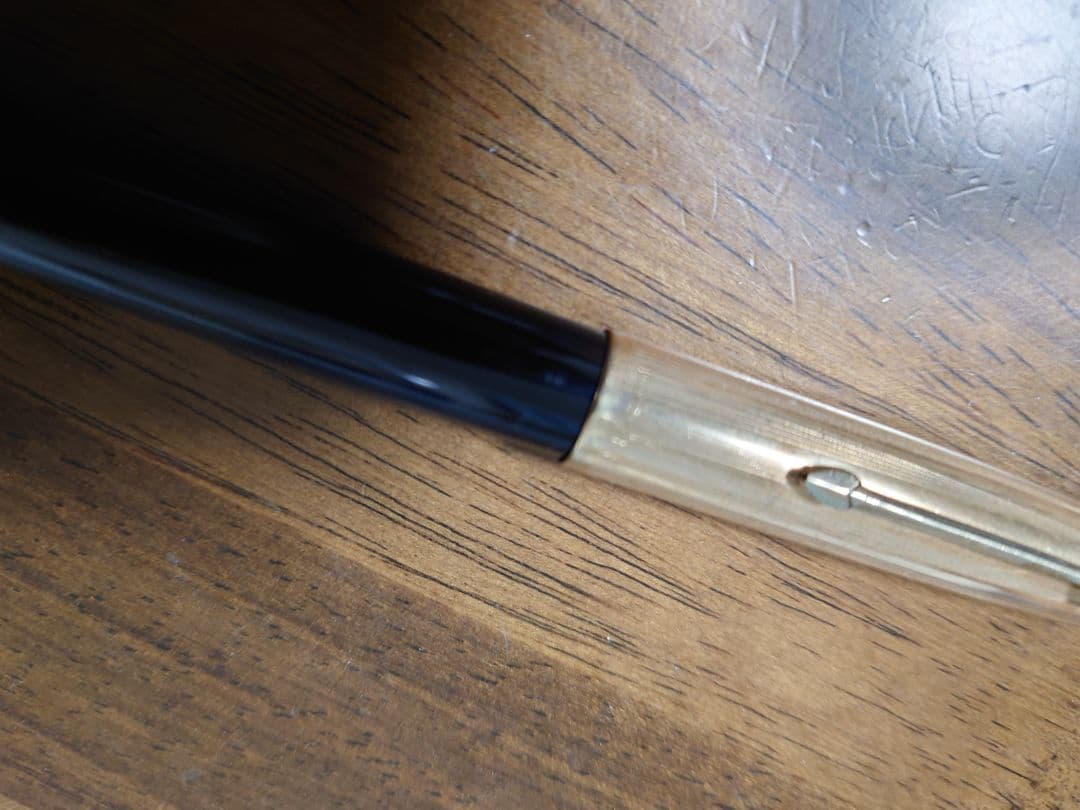 【ヴィンテージ】PARKER 51 万年筆　金張り　イギリス製　ジャンク扱