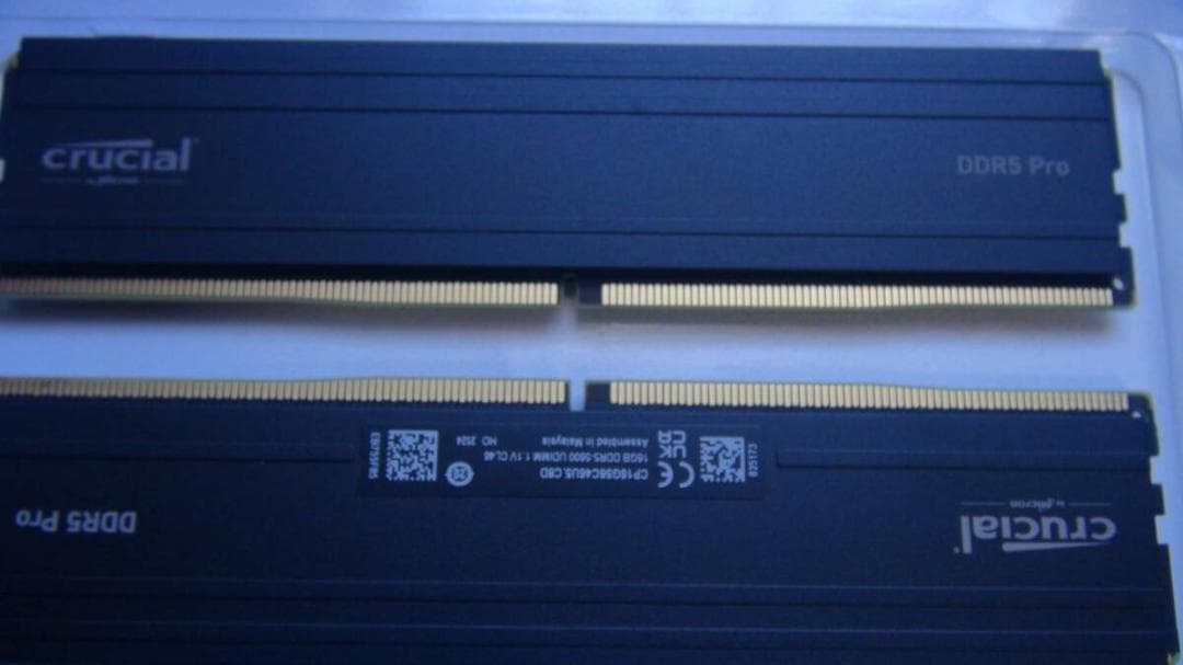 Crucial DDR5-5600 PRO 32GB (16GBx2枚）