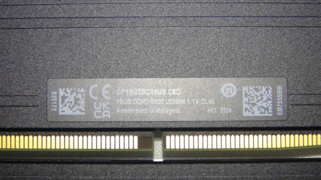 Crucial DDR5-5600 PRO 32GB (16GBx2枚）