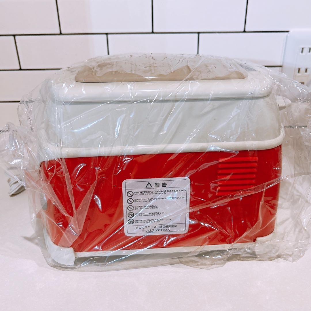 [未使用品]Volkswagenバス風トースター レッド