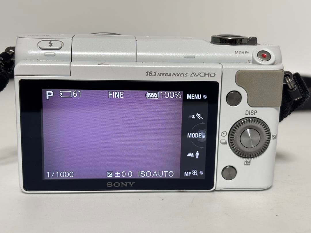 【美品】SONY ソニー NEX-3N ボディ ホワイト