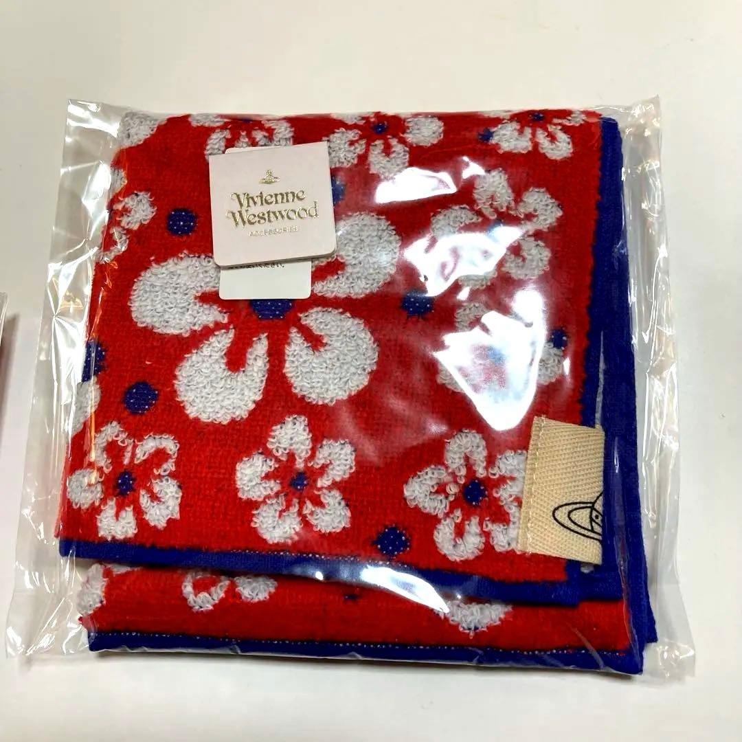 VivienneWestwood 花柄タオルハンカチ4枚セット