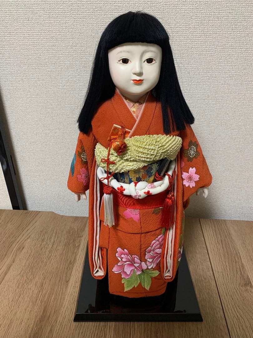 市松人形　ビスクドール　日本人形　和装　アンティーク　色白美人