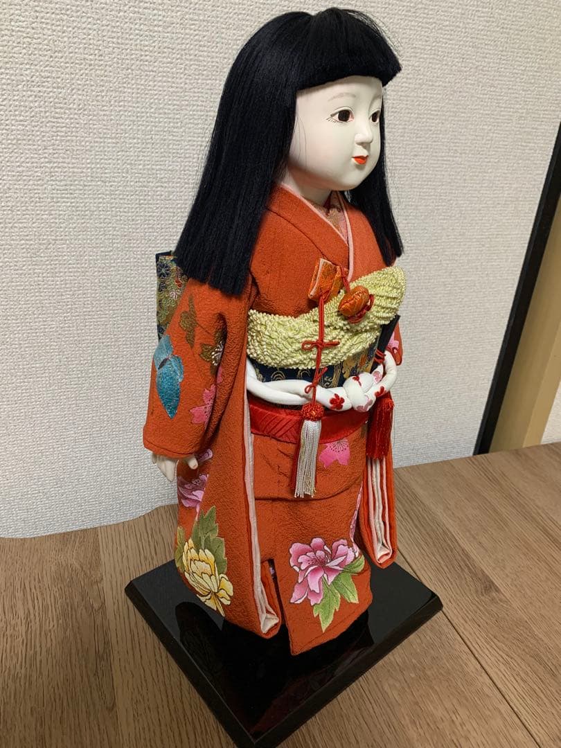 市松人形　ビスクドール　日本人形　和装　アンティーク　色白美人