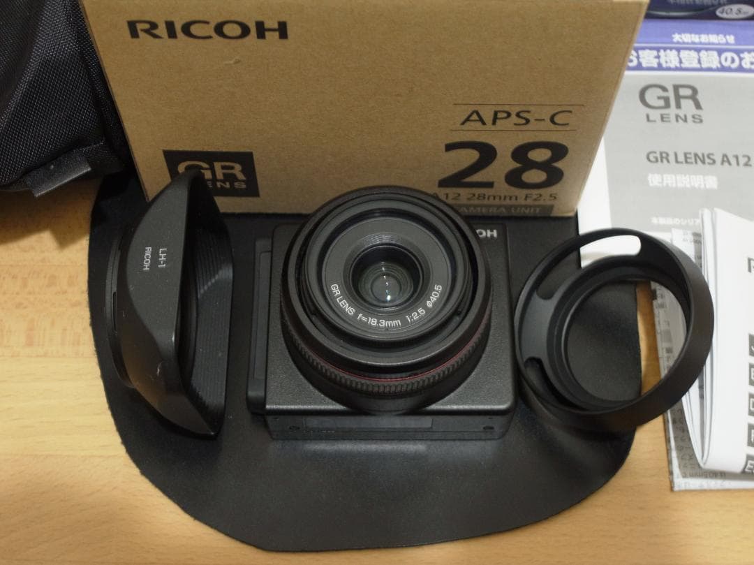 【超美品】【値下げ】RICOH GXR GR Lens A12 28mm +α